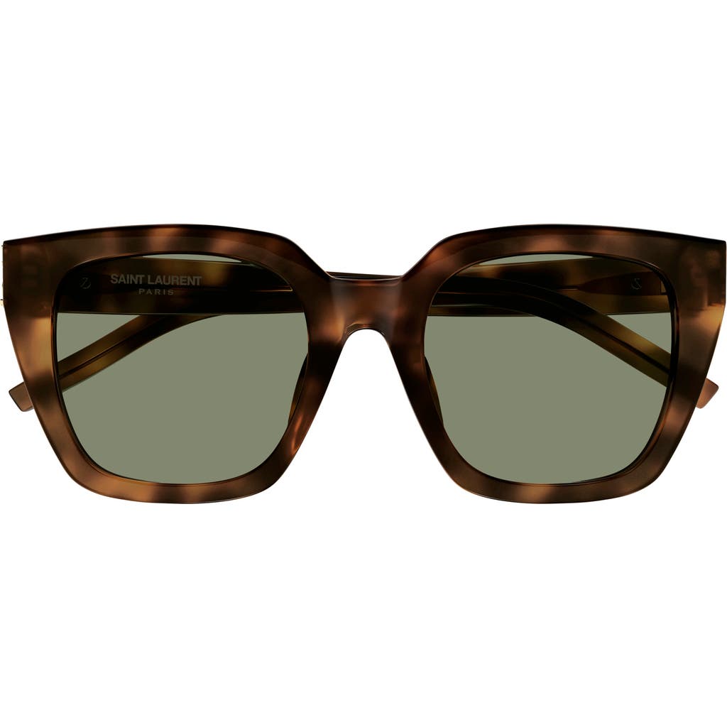 Saint Laurent 51mm Cat Eye Sunglasses in Havana  product