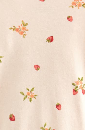 Print Cotton Footie