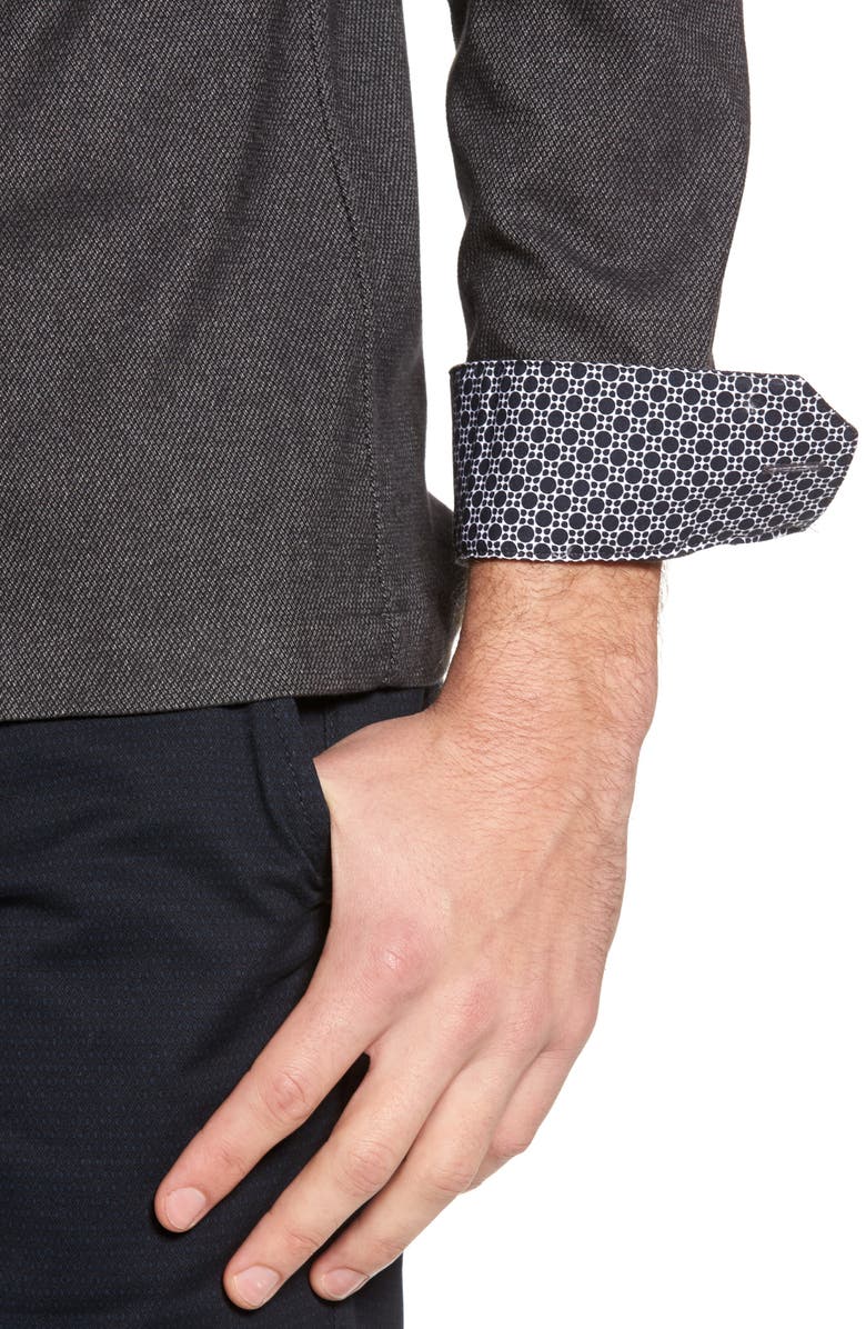 Ted Baker London Digon Dobby Shirt, Alternate, color,