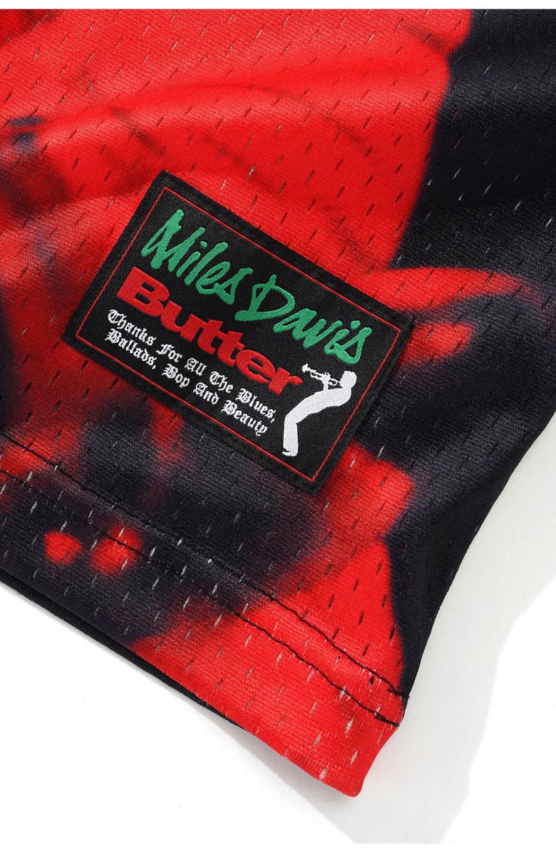 Butter Goods 'Round about Midnight Graphic Mesh Jersey, Alternate, color, 