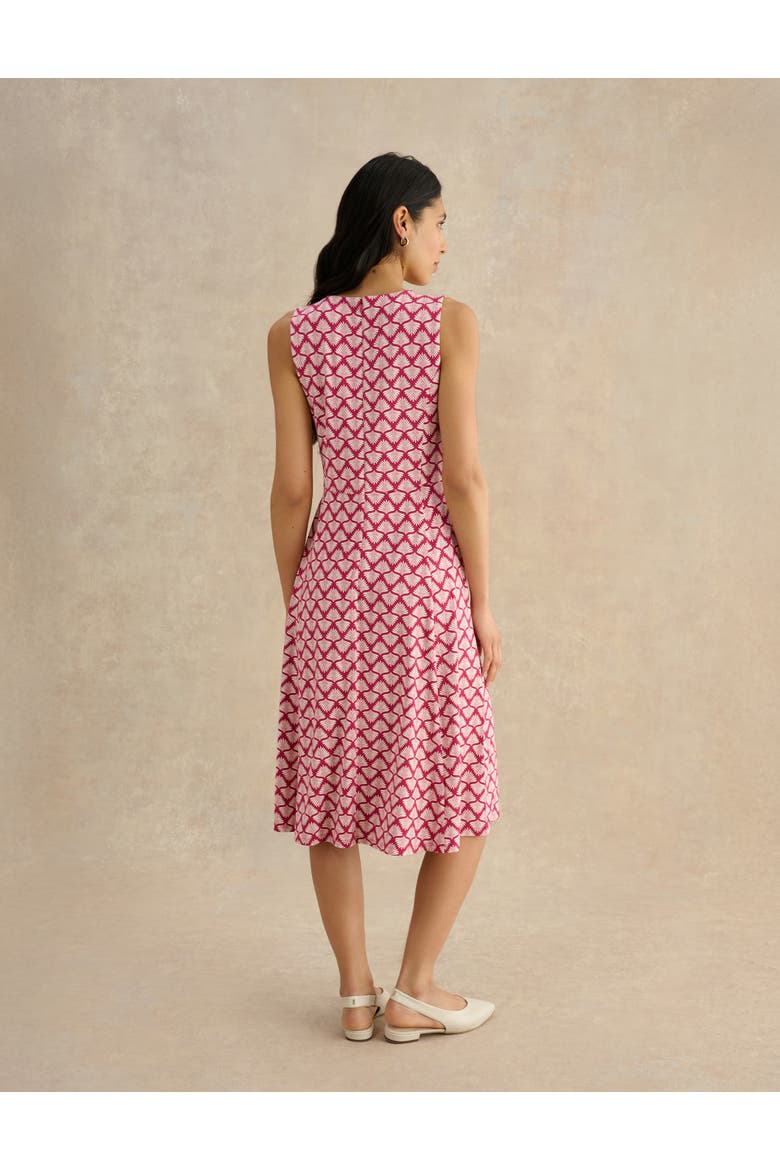 Lisa Jersey Midi Dress, Alternate, color, Pinkivory