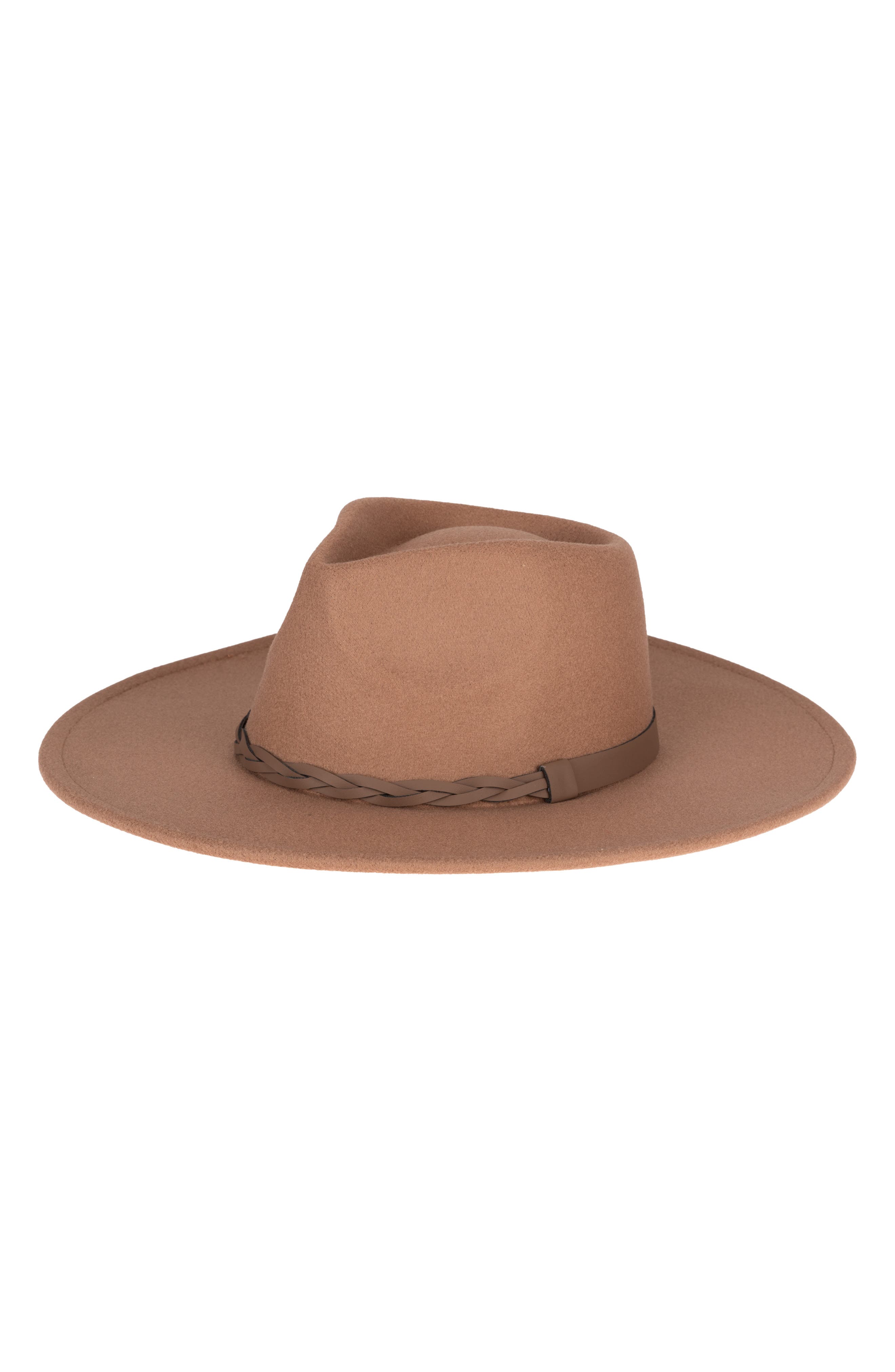 San Diego Hat Braided Trim Fedora