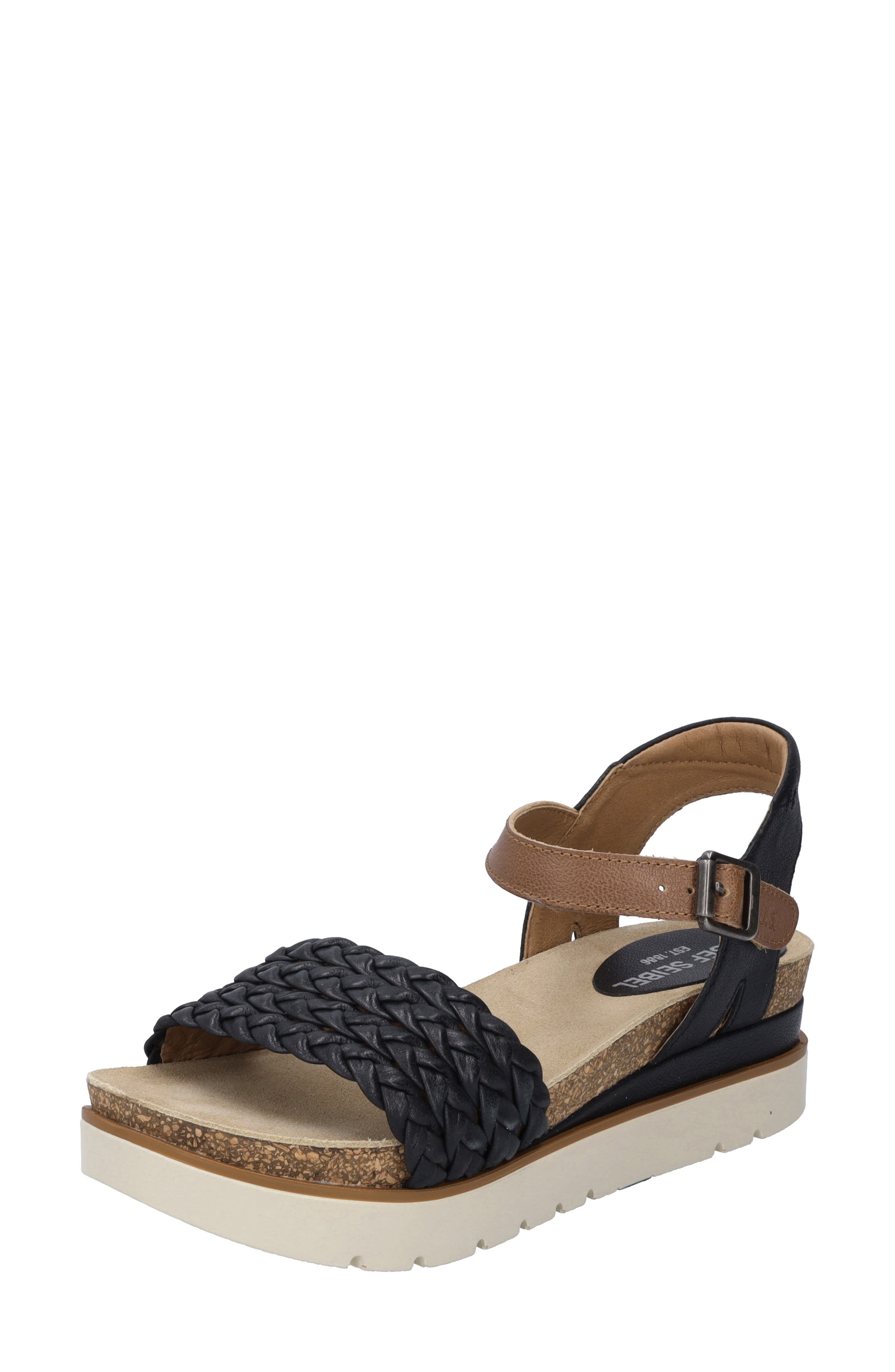 Josef Seibel Clea Braided Sandal, Main, color, 