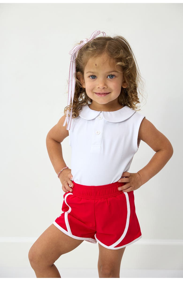 Courtside Kids Girly Girls Tank Top, Alternate, color, White