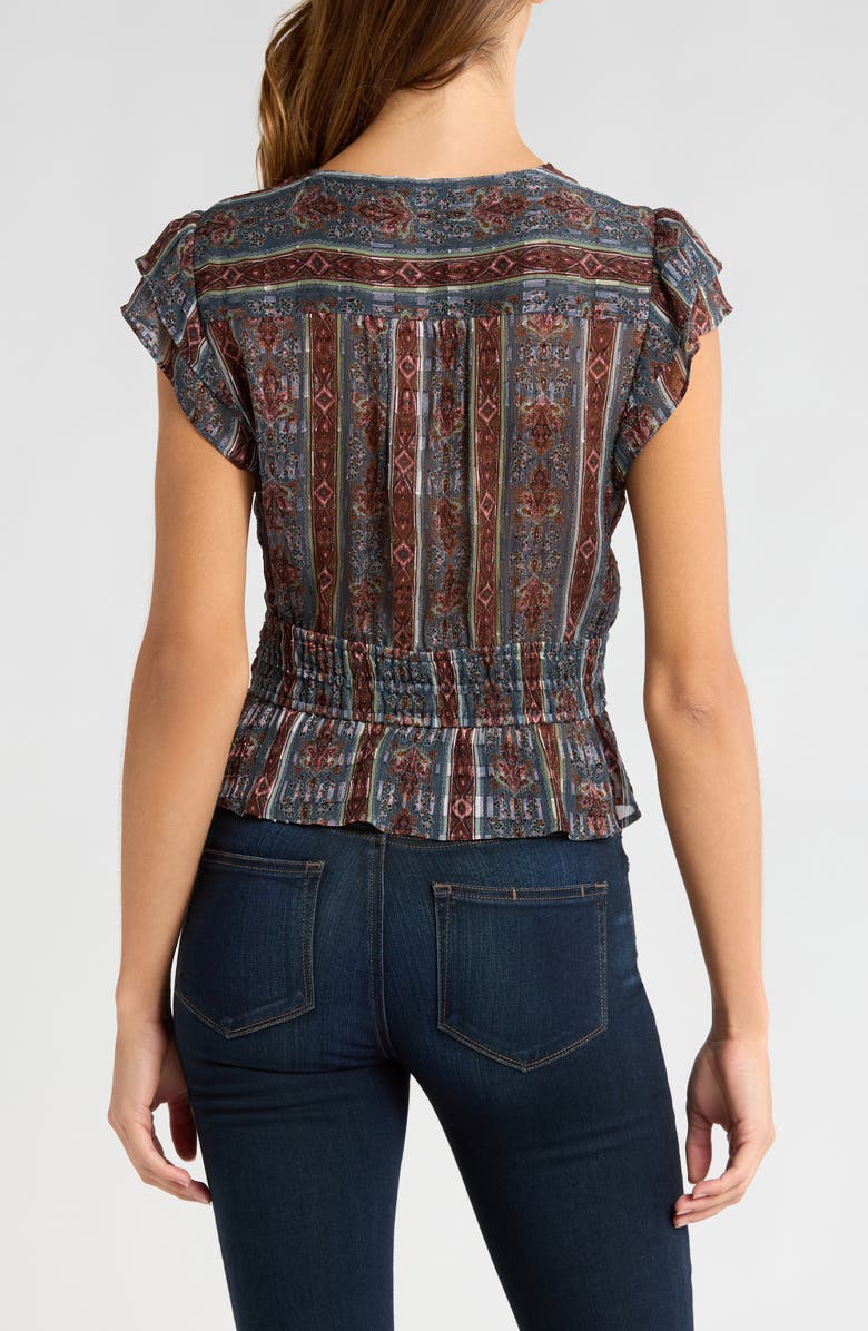 PAIGE Pancetta Silk Blend Top, Alternate, color,