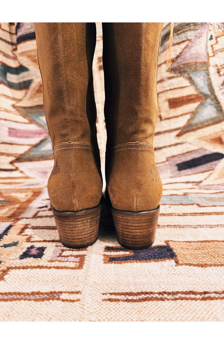 Fortela Camperos Western Boots, Alternate, color, Almond