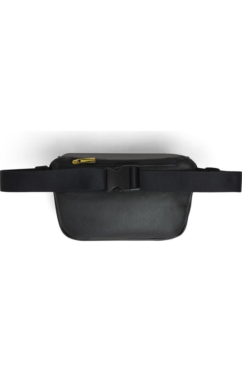 Huggies Signature Diaper Crossbody Bag, Alternate, color, Black