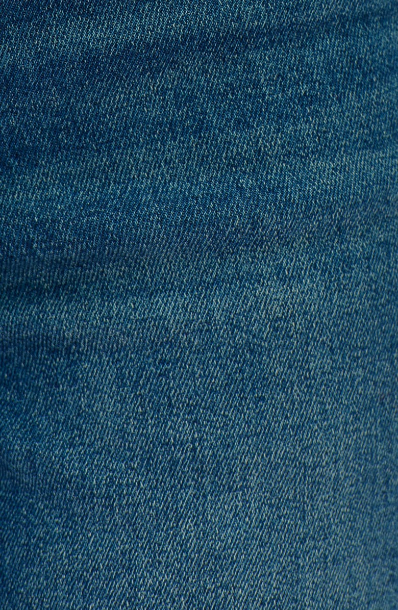 Bayeas High Waist Straight Leg Jeans, Alternate, color, Vintage Medium Blue