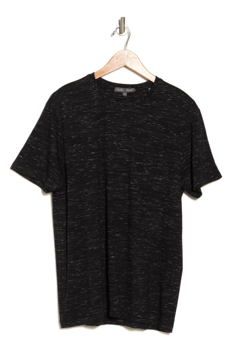 Slate & Stone Short Sleeve Pocket T-Shirt, Alternate, color, Black Melange