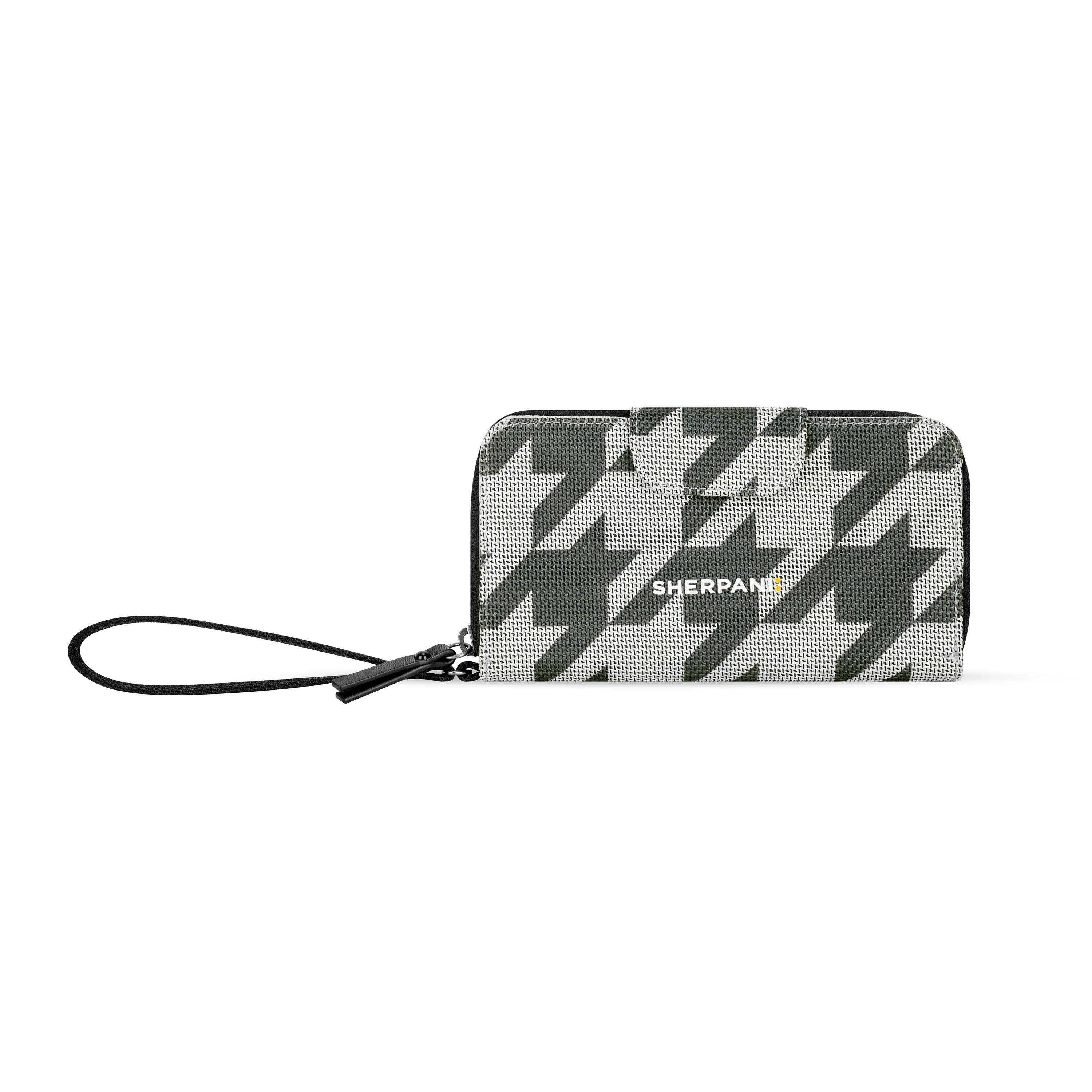 Tulum Wristlet W/ RFID Protection, Main, color, Houndstooth