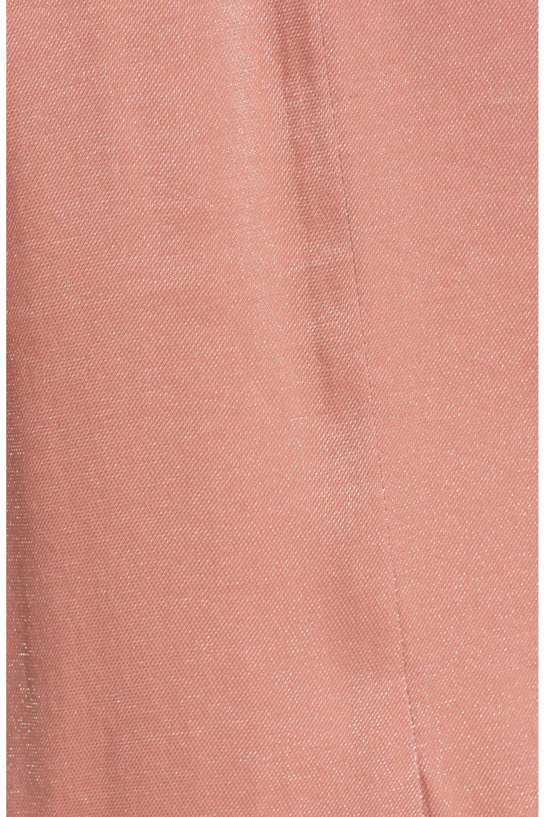 Shimmery Blazer, Alternate, color, ROSE GOLD METALLIC