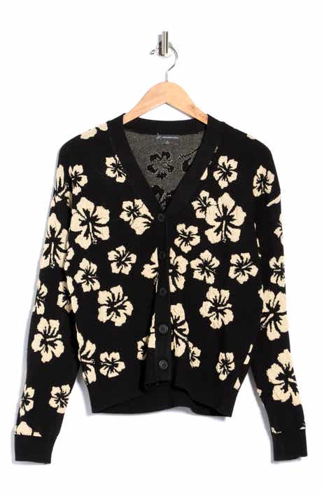 Floral Hibiscus Cardigan