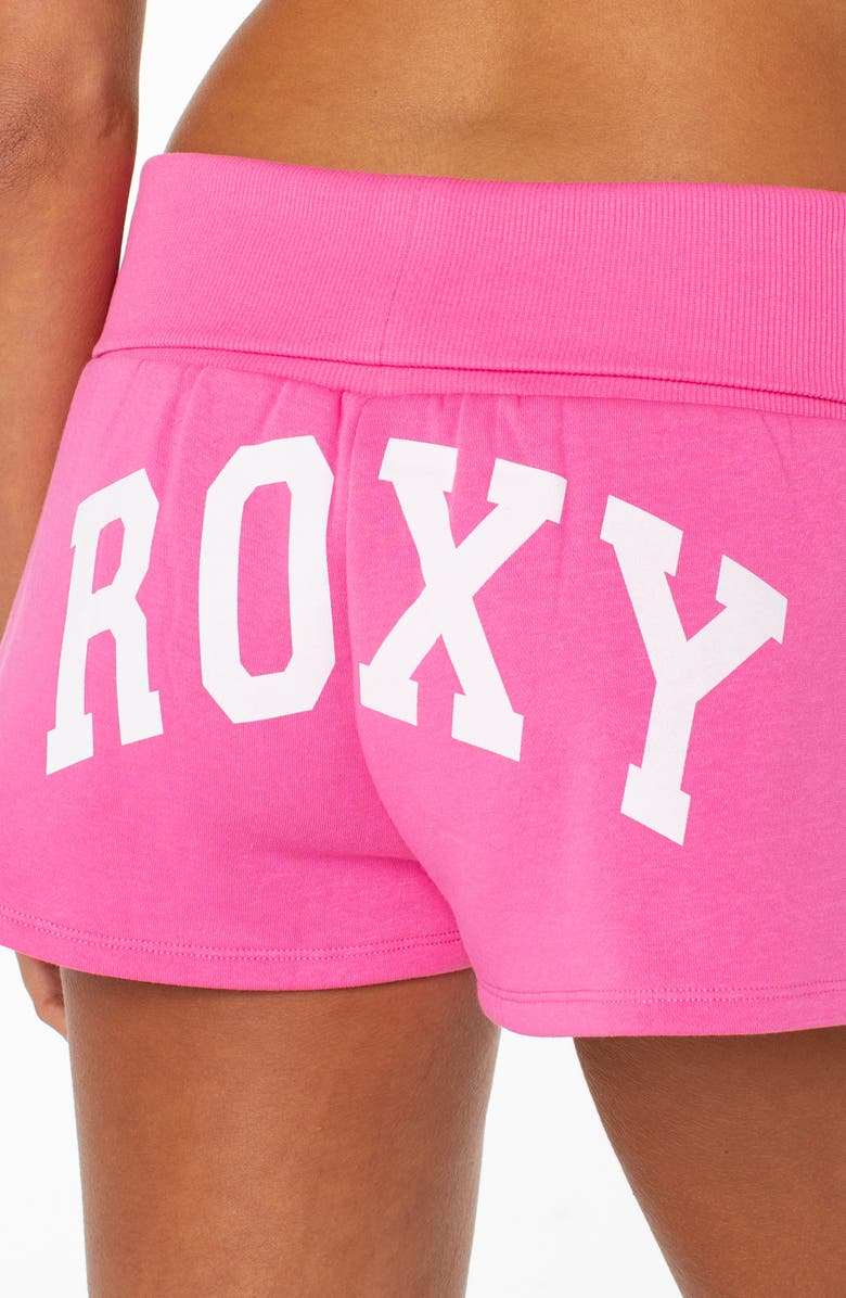 Roxy Sunday Foldover Waist Shorts, Alternate, color, 