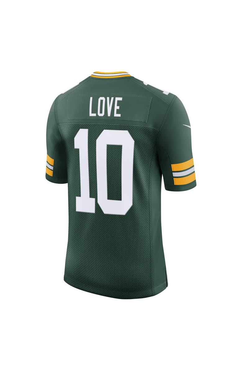 Nike Men's Nike Jordan Love Green Green Bay Packers Team Vapor Untouchable Limited Jersey, Alternate, color, Green