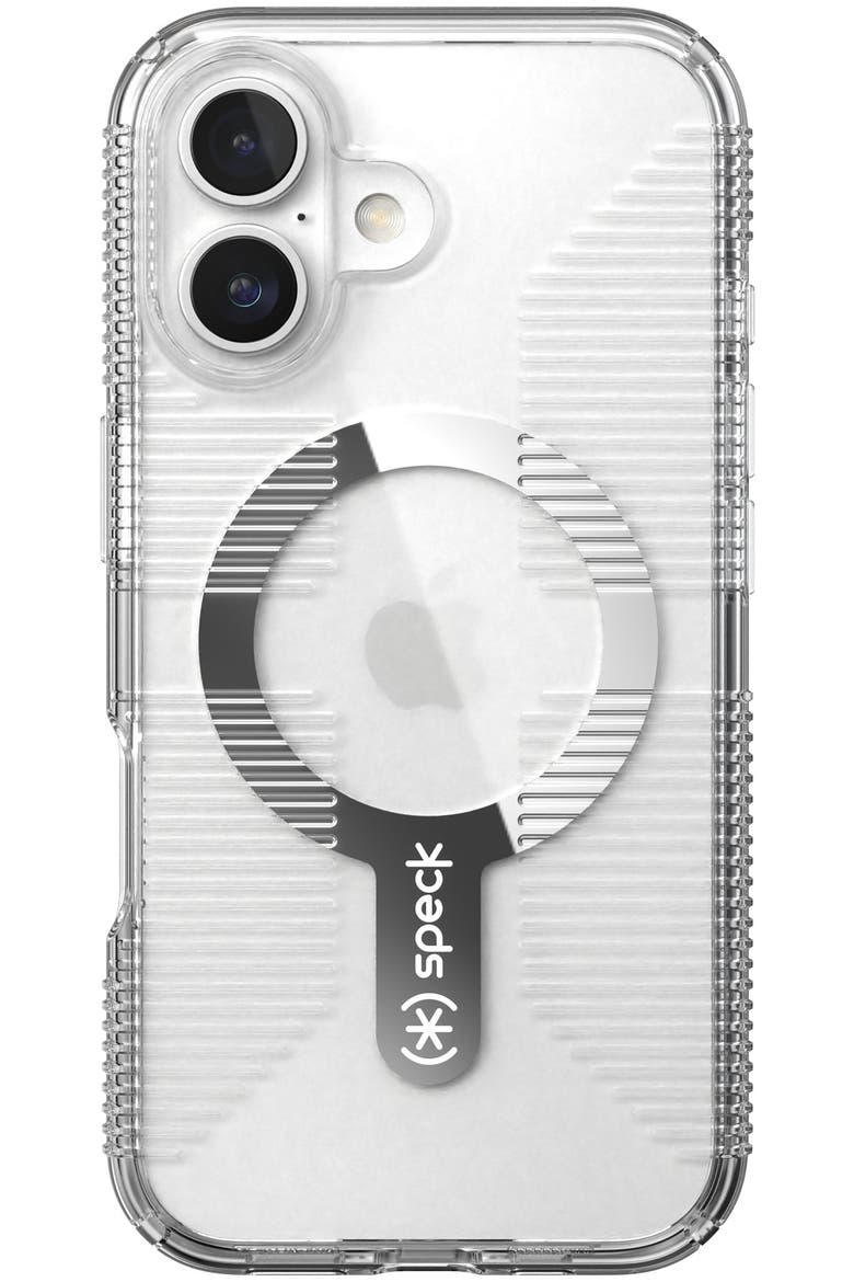 Gemshell Grip MagSafe Case for Apple iPhone 16, Main, color, Clear