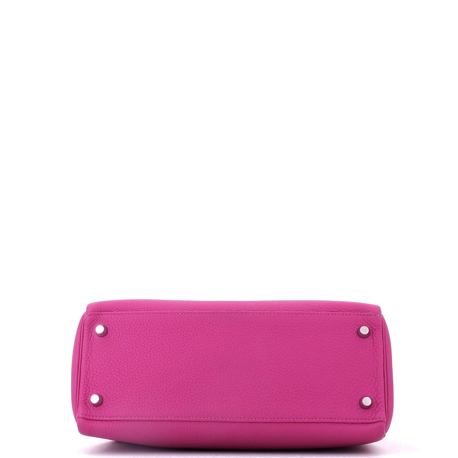 Pre-Owned Hermes Kelly Handbag Pink Togo with Palladium Hardware 28, Alternate, color, Rose Pourpre