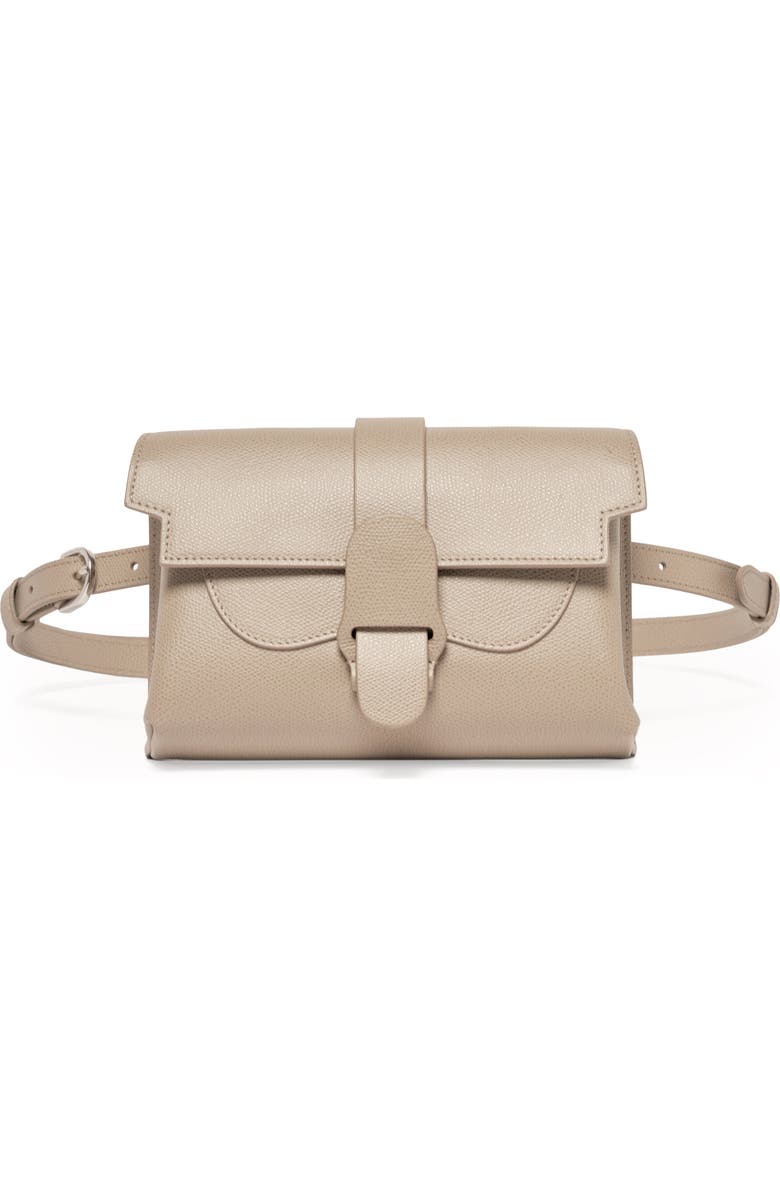 SENREVE Aria Belt Bag Pebbled Leather 5-Way Convertible Handbag, Main, color, Sand