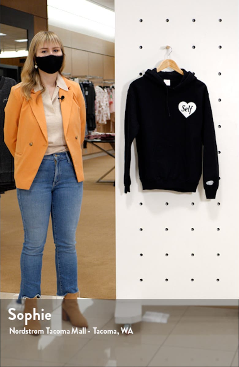 Petals and Peacock Self Love Hoodie, sales video thumbnail