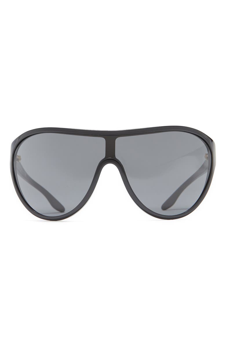 Prada 0mm Shield Sunglasses, Main, color, 