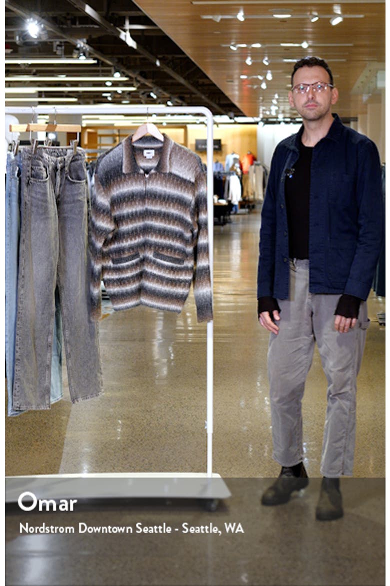 Reggie Ombré Stripe Zip Cardigan video