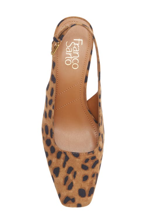 Franco Sarto Shayla Slingback Pump In Brown