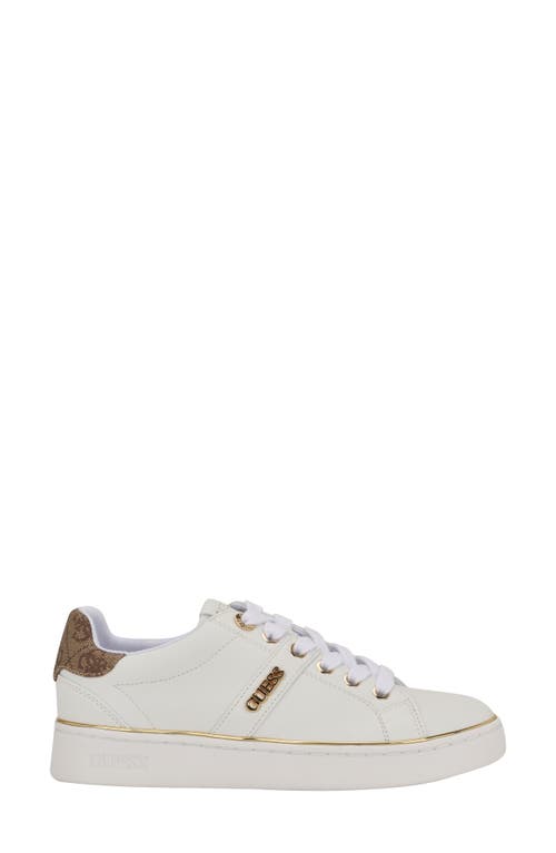 Guess Britz Sneaker In White