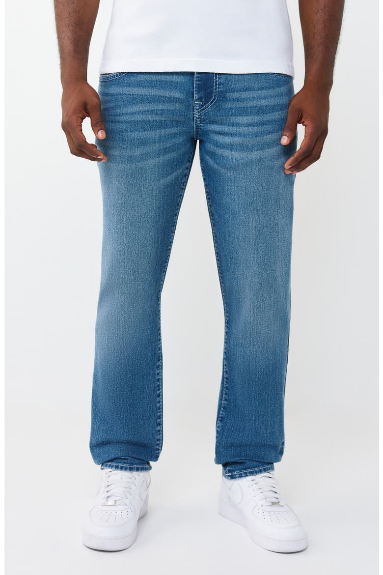Geno Big T Slim Fit Jeans, Main, color, MEDIUM NEPTUNE