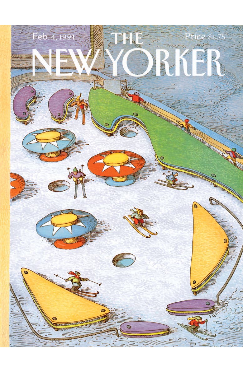 NEW YORK PUZZLE COMPANY Pinball Piste 500 Piece Puzzle, Alternate, color, NO COLOR