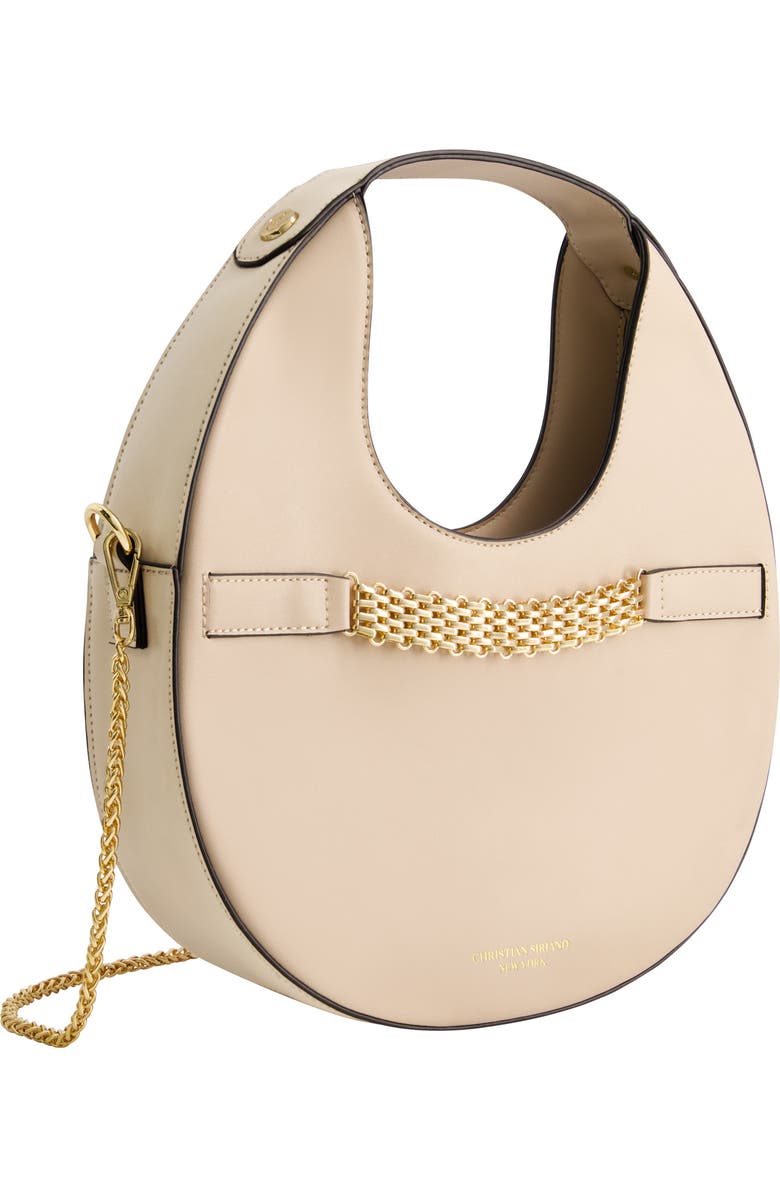 Christian Siriano Round Chain Strap Bag, Alternate, color,