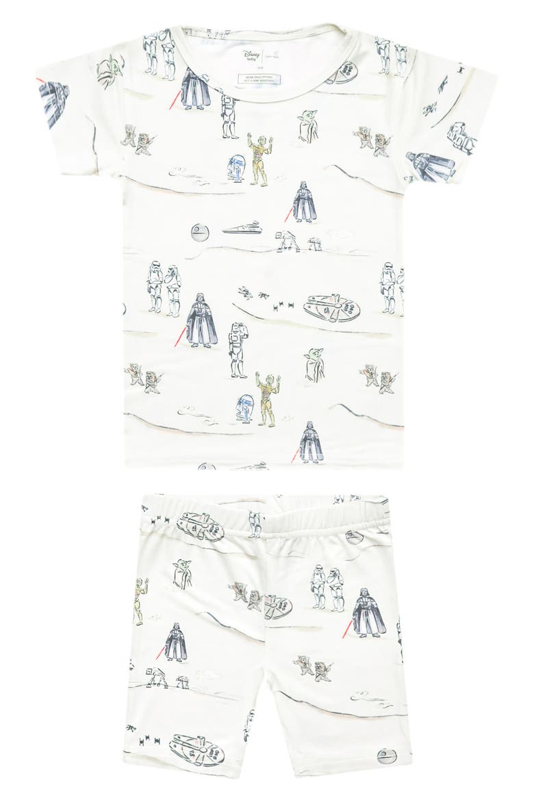 Tatooine Fitted Two-Piece Short Pajamas, Main, color, TATOOINE
