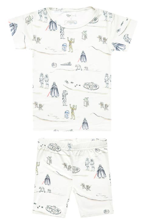 Tatooine Fitted Two-Piece Short Pajamas (Baby)