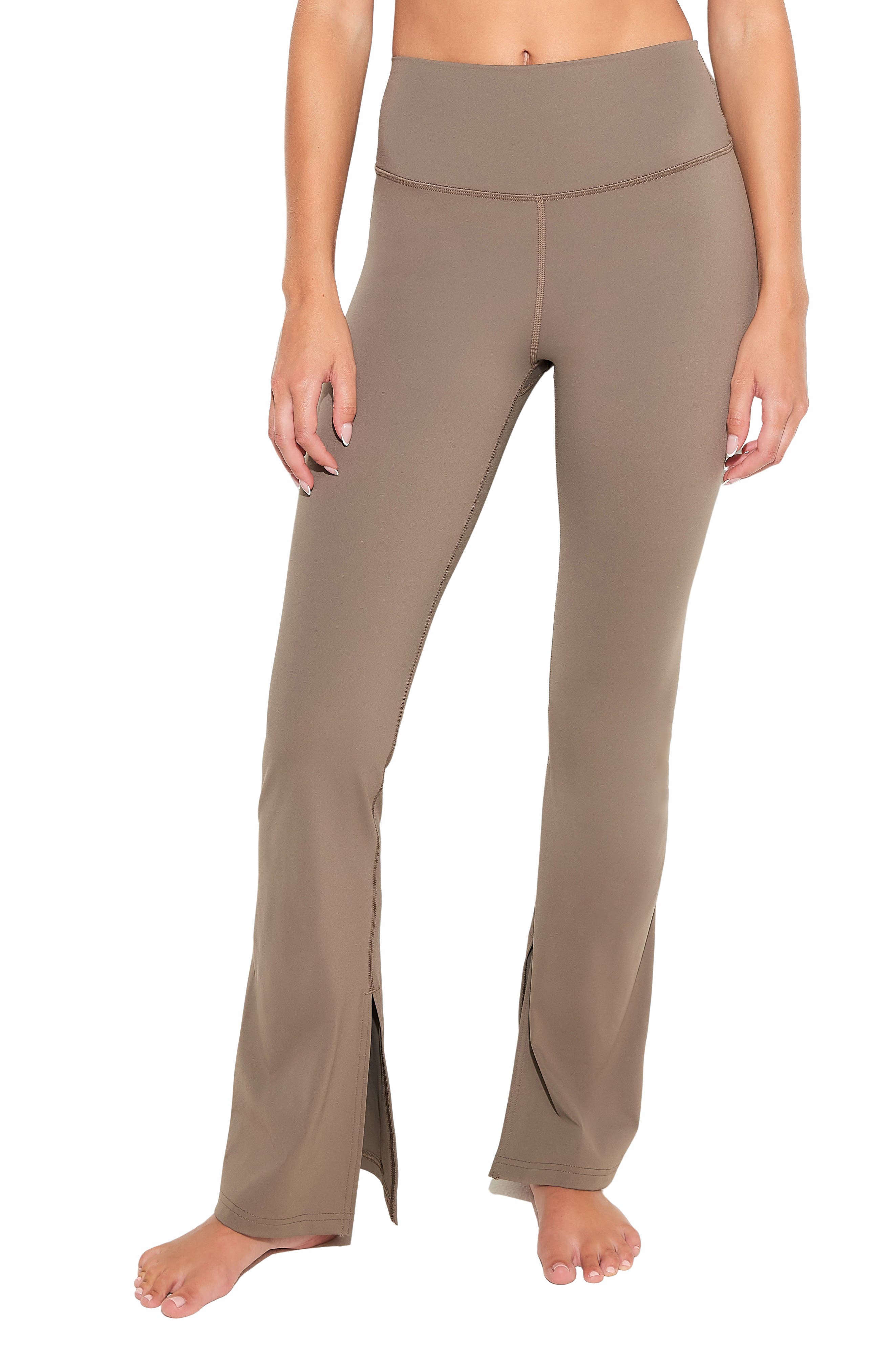 Spiritual Gangster Olympia Slit Hem Pants