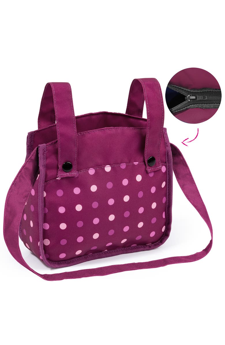 Bayer Design City Doll Pram For Dolls Up to 20 Inches, Alternate, color, Red