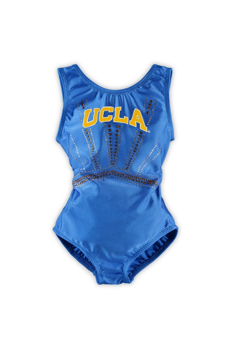 Girls Youth Blue UCLA Bruins Leotard, Alternate, color, Blue