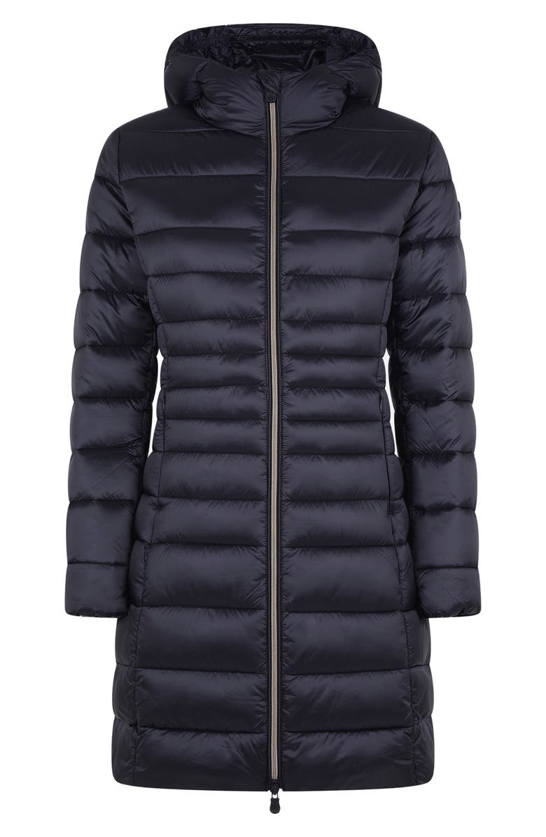 Save The Duck Iris Water Resistant Hooded Coat, Alternate, color,