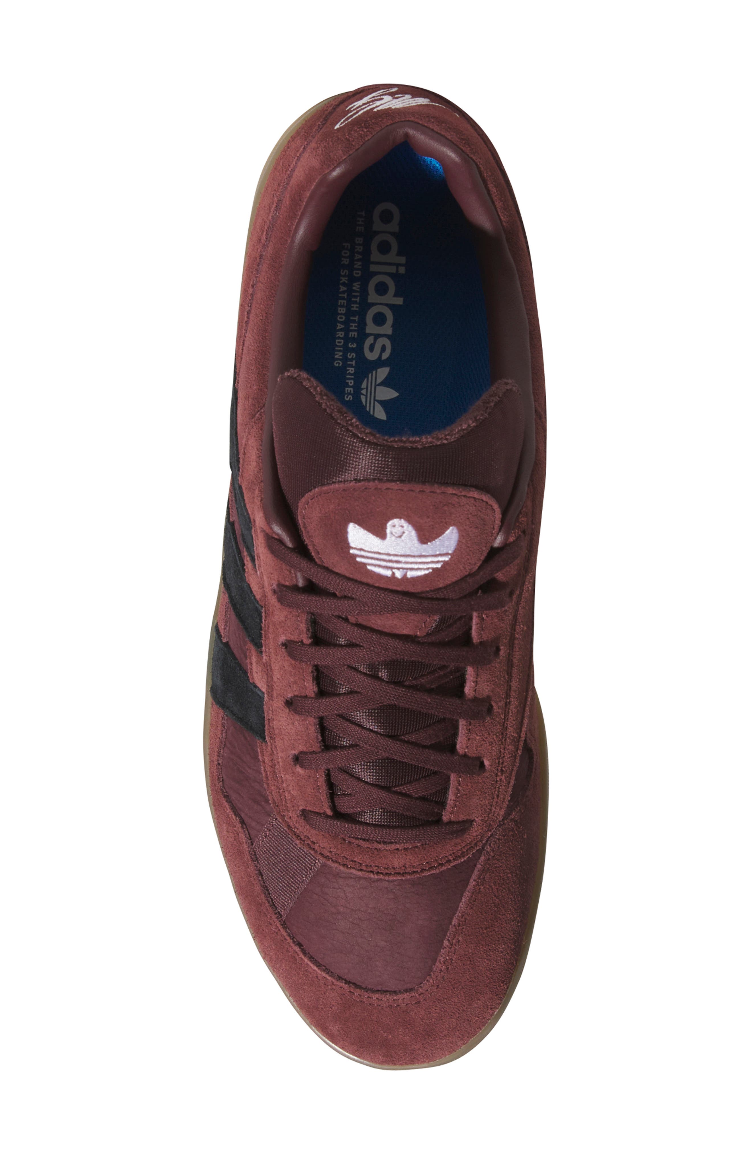 adidas Aloha Super Sneaker, Alternate, color, Rubarb/ Black/ Gum