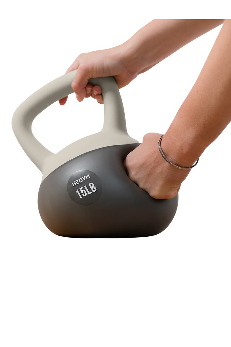 Soft Kettlebell, Alternate, color, Sandstone