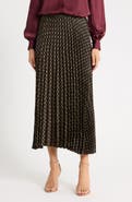 MAX STUDIO Pleated Maxi Skirt
