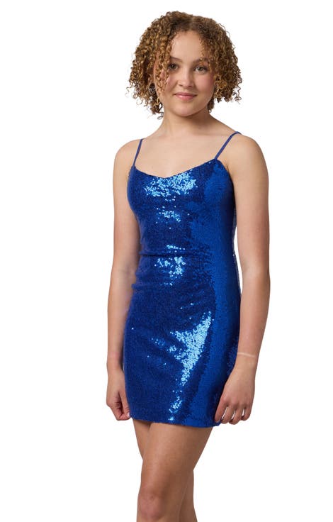 Sequin Mini Dress (Big Kid)