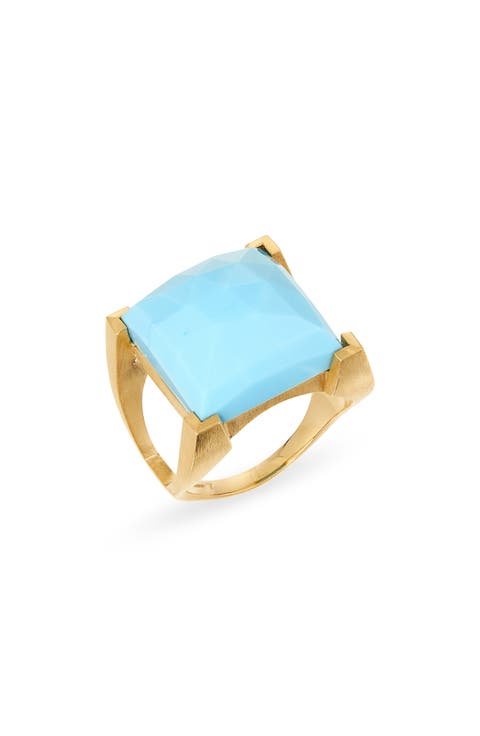 Plaza Turquoise Cocktail Ring