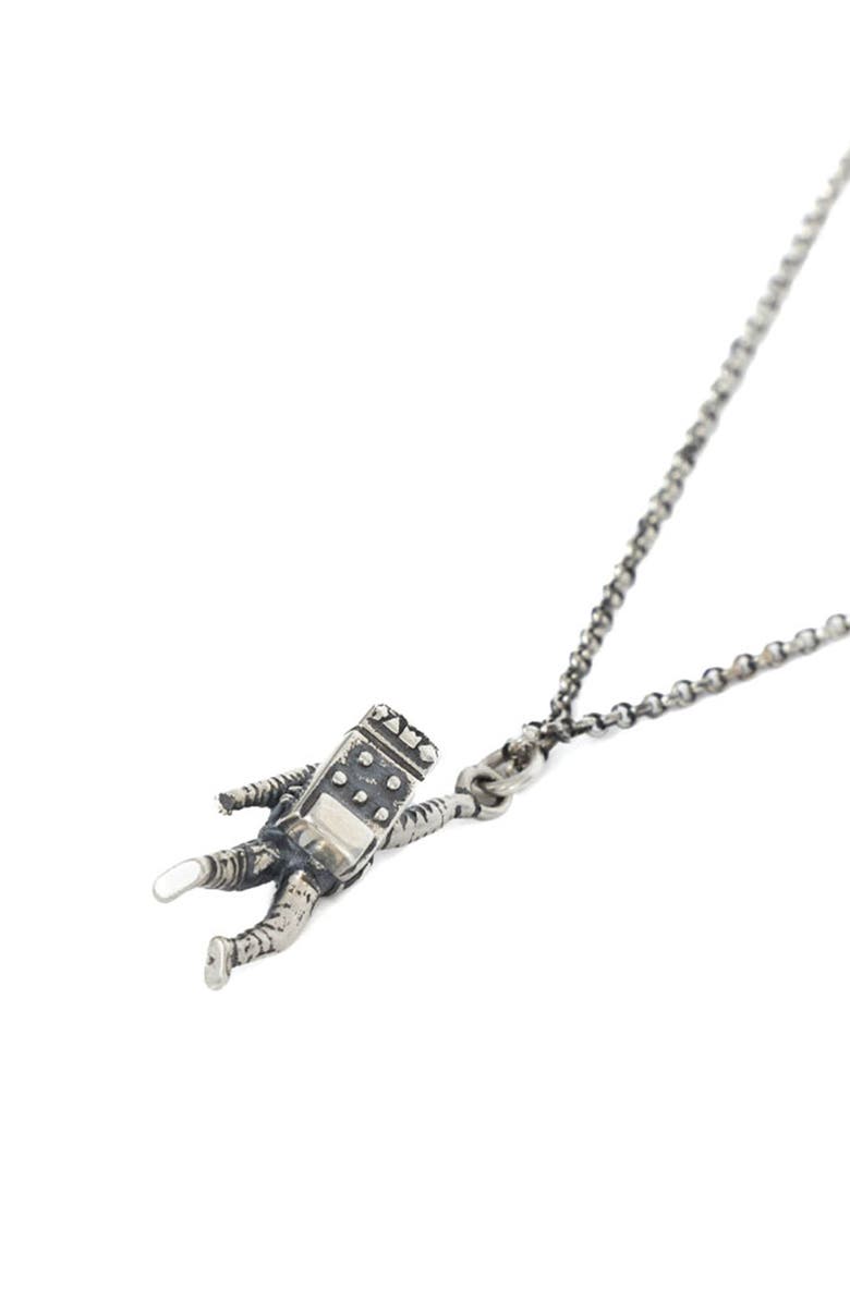 Serge DeNimes Silver Pioneer Pendant Necklace, Alternate, color, Silver