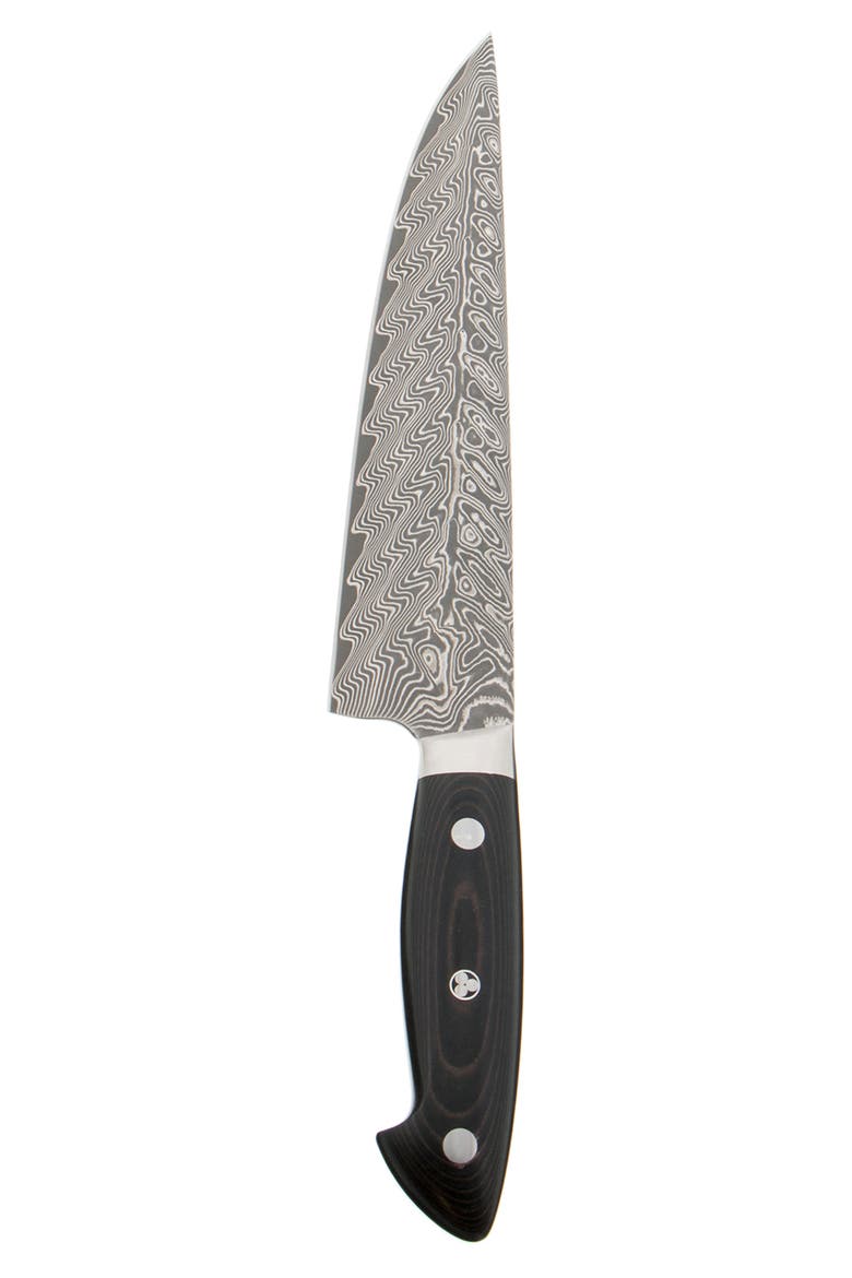 Kramer Euroline Damascus Collection 8-Inch Narrow Chef's Knife, Main, color, STAINLESS STEEL
