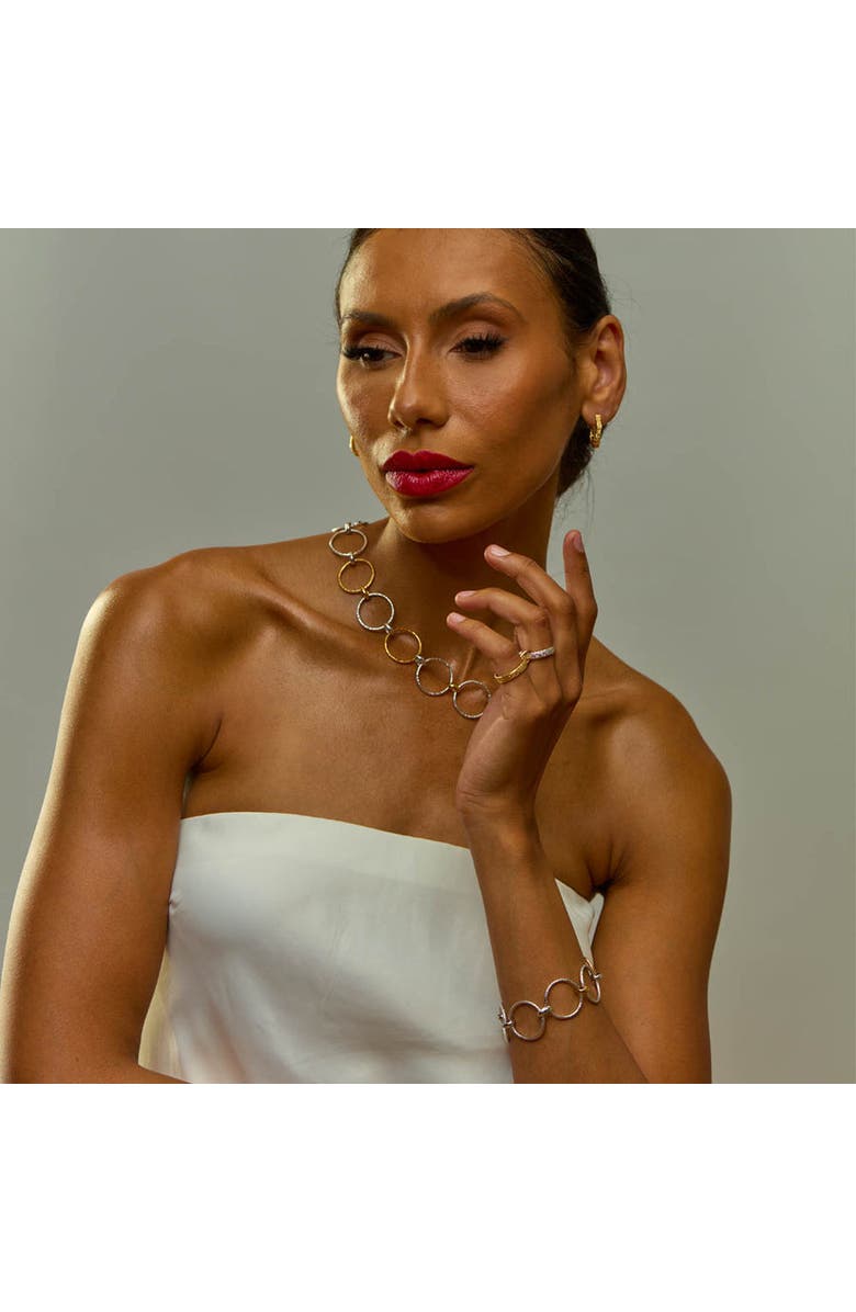 Lucy Quartermaine Multi Finish Hula Bracelet, Alternate, color, Multi Color