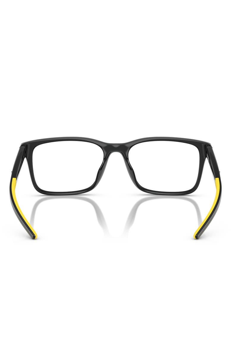 Scuderia Ferrari 54mm Square Optical Glasses, Alternate, color, Grey