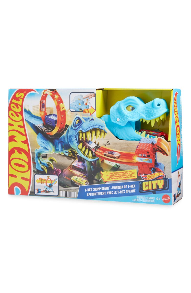 Mattel Hot Wheels<sup>®</sup> City T-Rex Chomp Down<sup>™</sup> Playset, Alternate, color, 