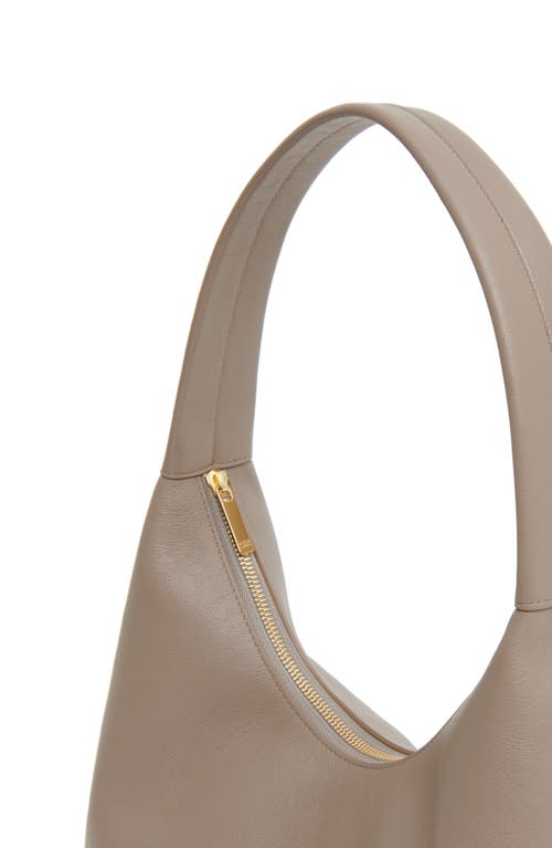 MANSUR GAVRIEL MANSUR GAVRIEL CANDY PEBBLED LEATHER SHOULDER BAG