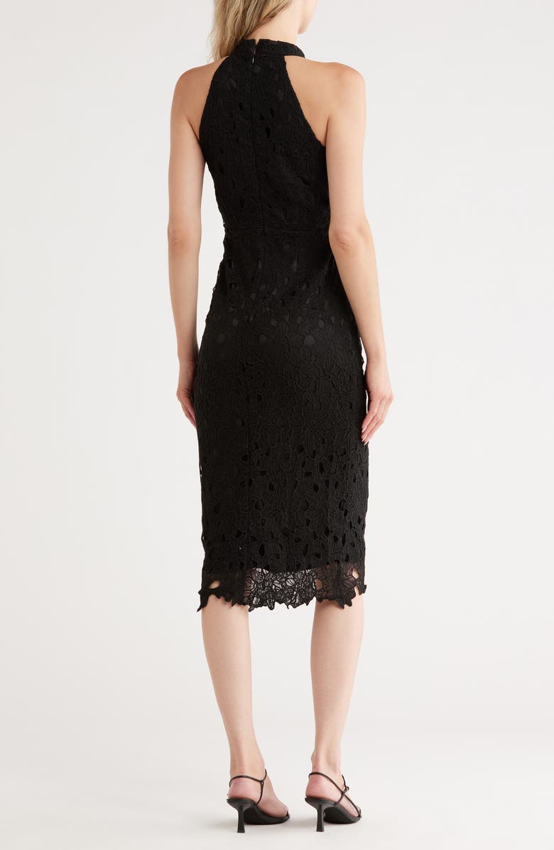 NSR Norma Halter Midi Dress, Alternate, color, 