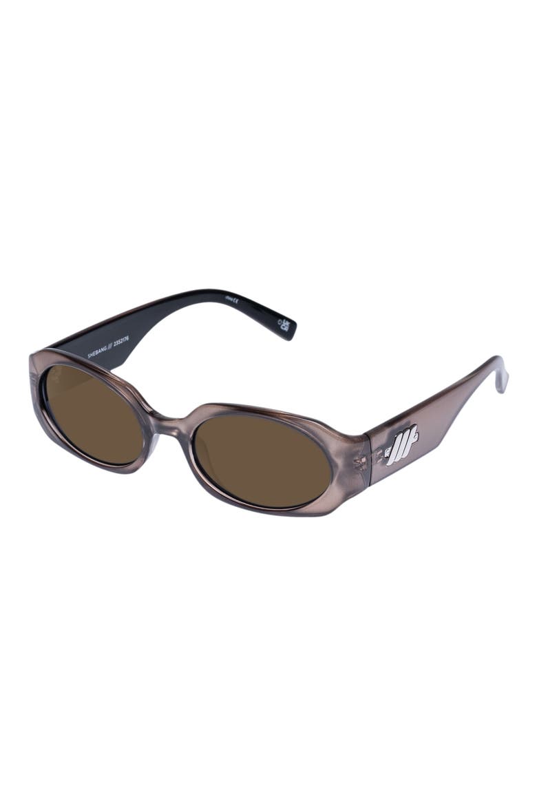 Shebang 52mm Rectangular Sunglasses, Alternate, color, CHAMPAGNE SHIMMER