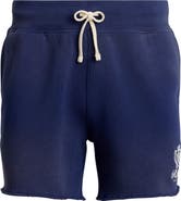 Polo Ralph Lauren Relaxed Fit Embroidered Fleece Shorts