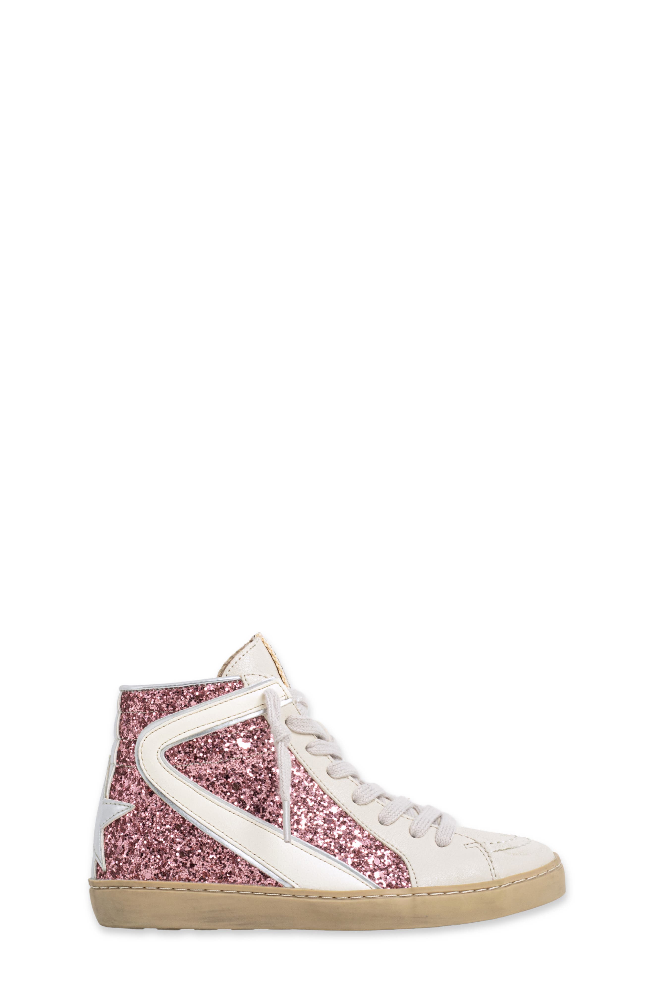 SHUSHOP Kids' Rooney Mini High Top Sneaker, Alternate, color, 